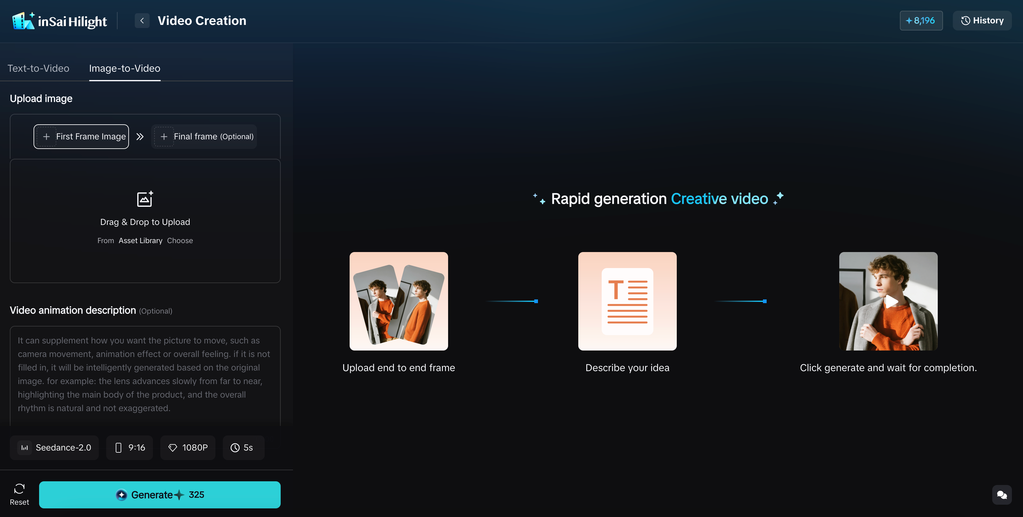 A stronger video extension starts with product context: the original message, new selling point, target platform, and supporting assets.