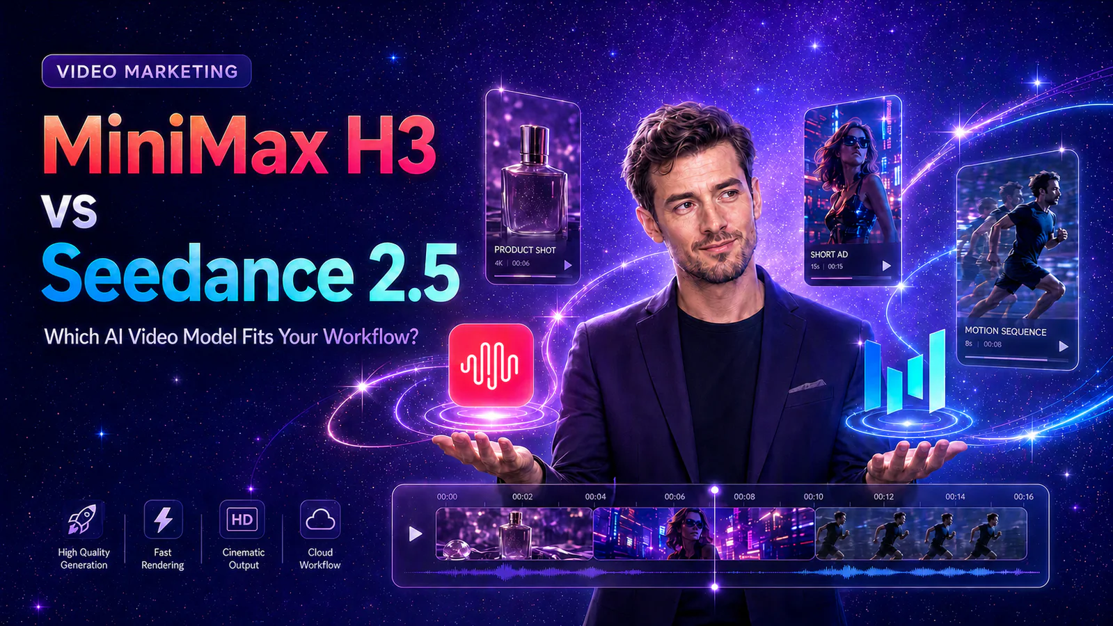 MiniMax H3 versus Seedance 2.5 AI video model comparison cover