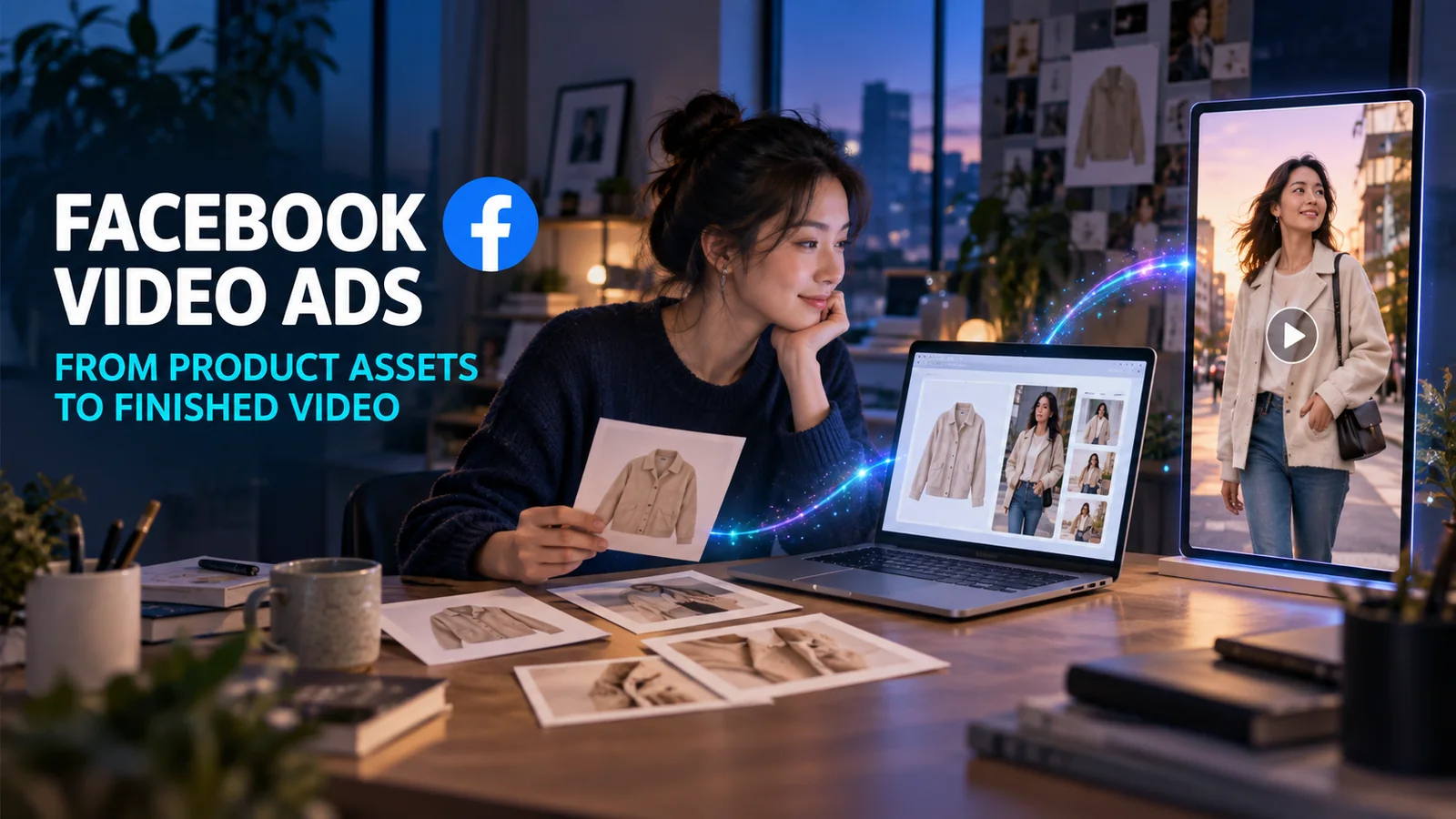 Facebook Video Ads : Turn Product into Finished Videos