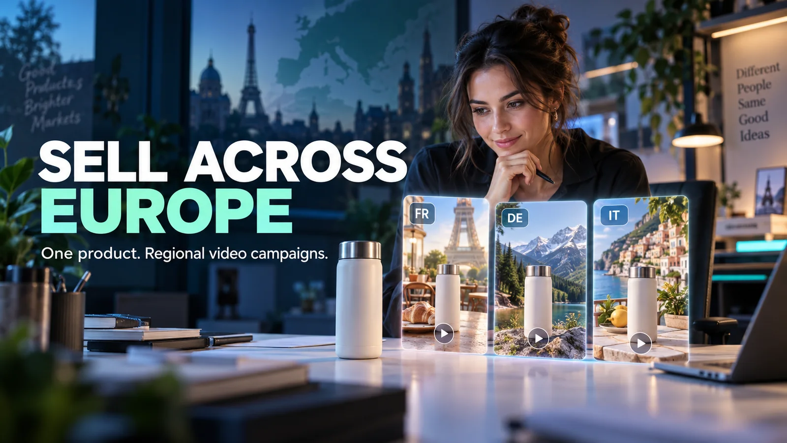 TikTok Shop Sell Across Europe: Make Video Ads in Multiple Languages for Different Areas